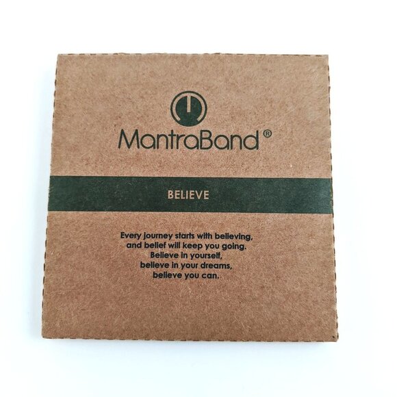 NWT Believe Mantraband Unisex Bracelet - Picture 7 of 11